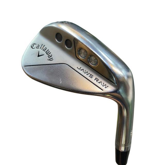 【中古】 キャロウェイ JAWS RAW クロムメッキ 52°/10°S ウェッジ WG リシャフト (フレックスその他) メンズ 男性用 右利き 右用 Cランク ゴルフクラブ
