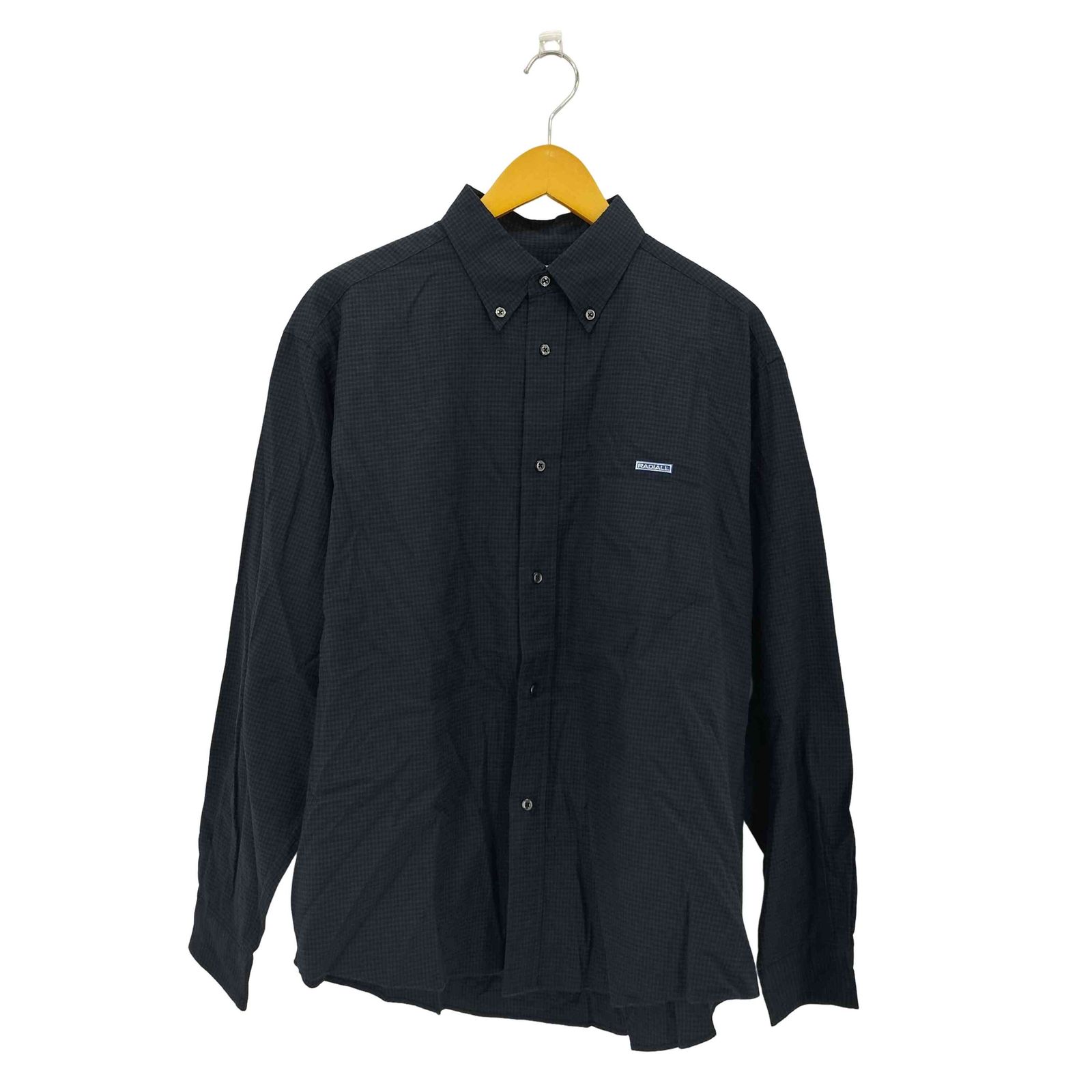 ラディアル RADIALL CIVIC-B.D.COLLARED SHIRT L/S チェック柄 ボタンダウン 長袖シャツ メンズ 表記無