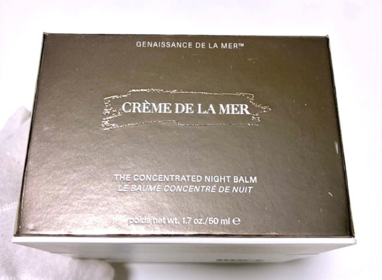 早い者勝ち！定価128,700円【未開封】DE LA MER ドゥラメール ザ コンセントレイティッド ナイトバーム 50ml 国内正規品 2A42