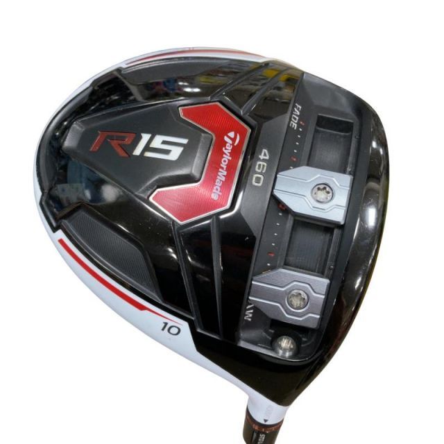 【中古】 テーラーメイド R15 460 10° ドライバー DR ATTAS 6☆ 6 (フレックスS) メンズ 男性用 右利き 右用 Cランク ゴルフクラブ