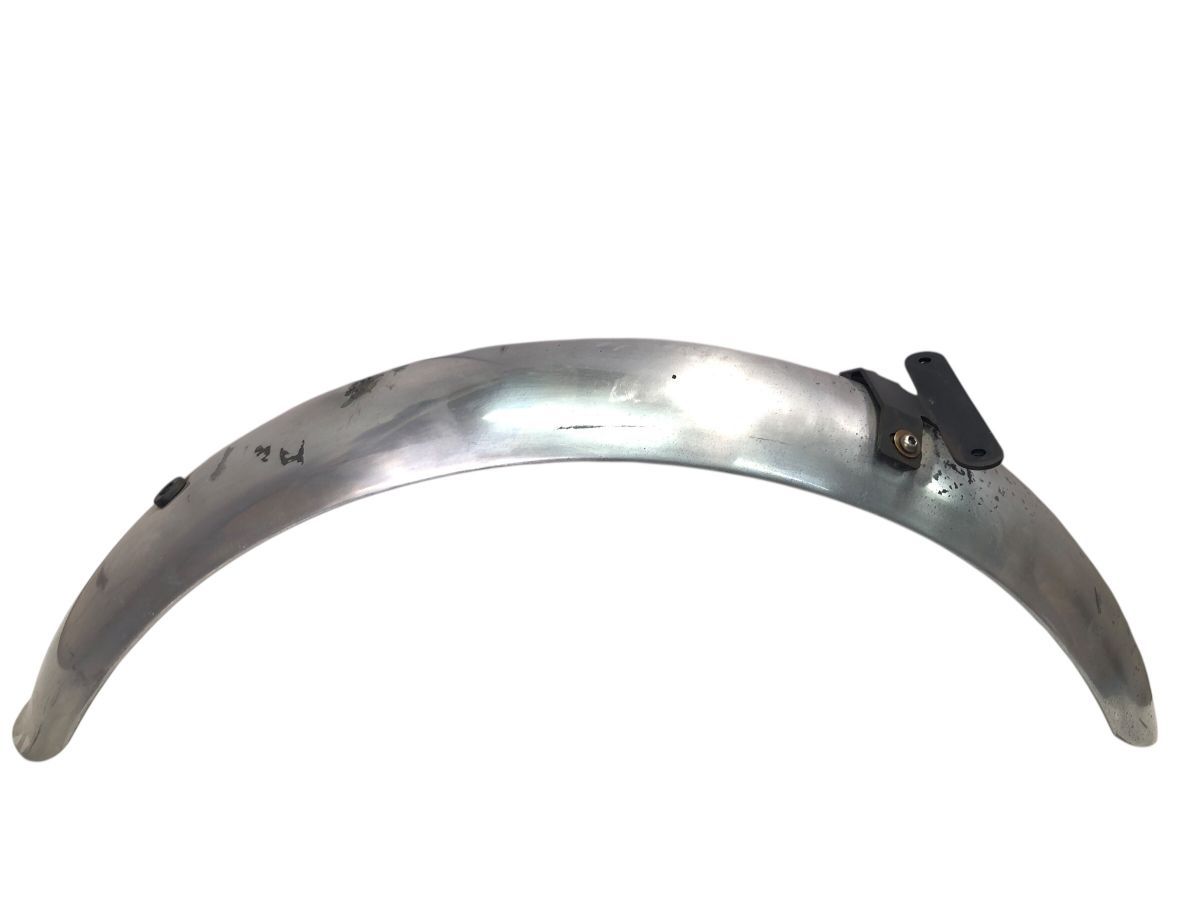 アルミ　リアフェンダー　幅123ｍｍ長さ715ｍｍ高さ250ｍｍ　WM　ペイトン　ブルックランズ　SR400　クラブマン　W400（中古）TOS-N3395