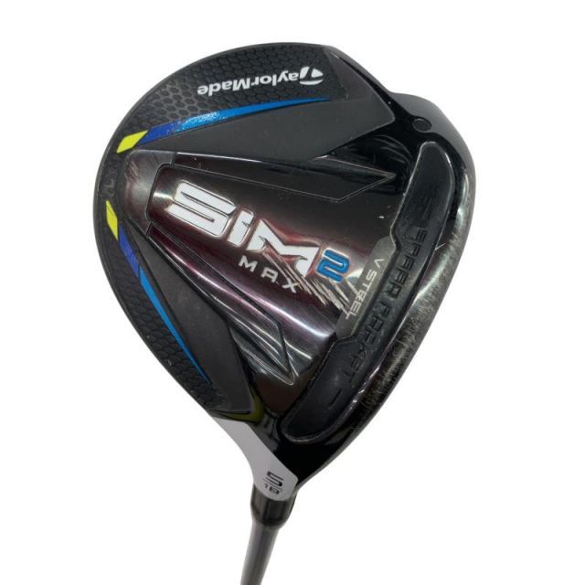 【中古】 テーラーメイド SIM2 MAX 5W フェアウェイウッド FW TENSEI BLUE TM50(SIM2 FW) (フレックスS) メンズ 男性用 右利き 右用 Cランク ゴルフクラブ