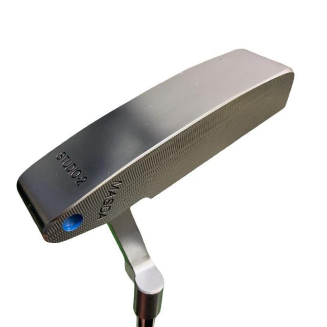 【中古】 MASDA MASDA STUDIO-2(ブルーポイント) 34インチ パター PT スチール (フレックスその他) メンズ 男性用 右利き 右用 Cランク ゴルフクラブ
