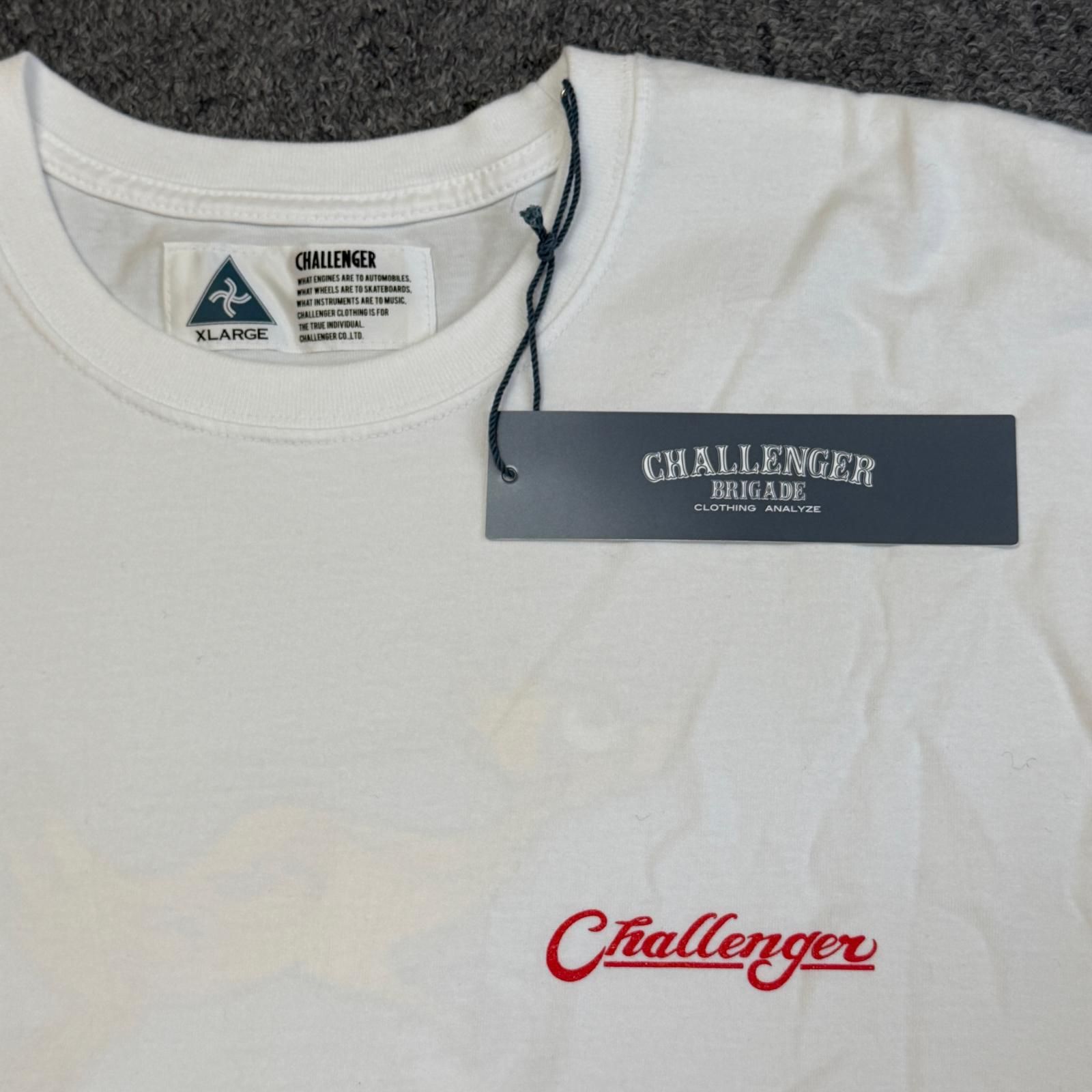 参考上代8580円 未使用 CHALLENGER FIRE BIRD TEE フレアバード T