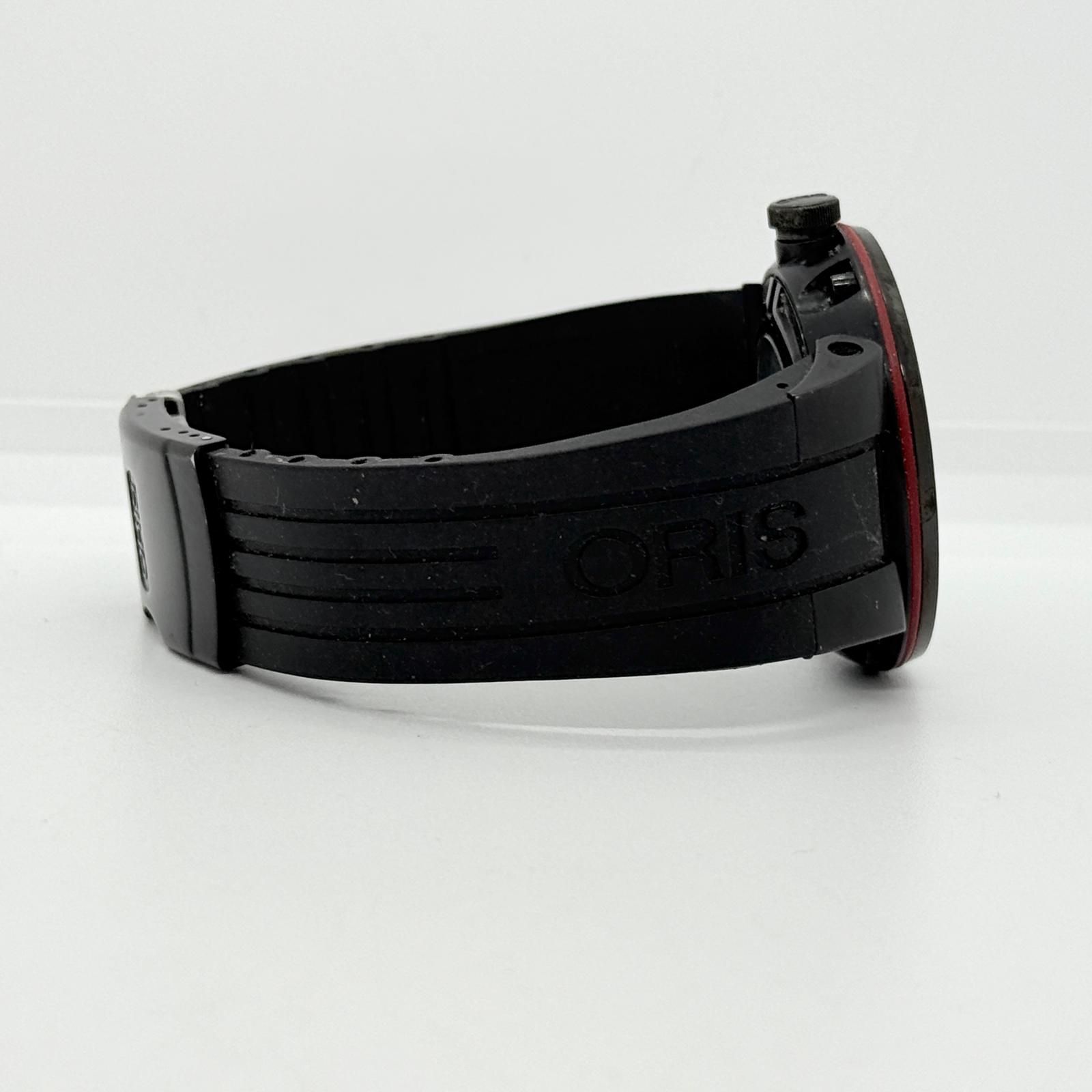 ORIS オリス F1 デイデイト ブラック AT メンズ 30-60329 7634-47 腕時計 稼働品