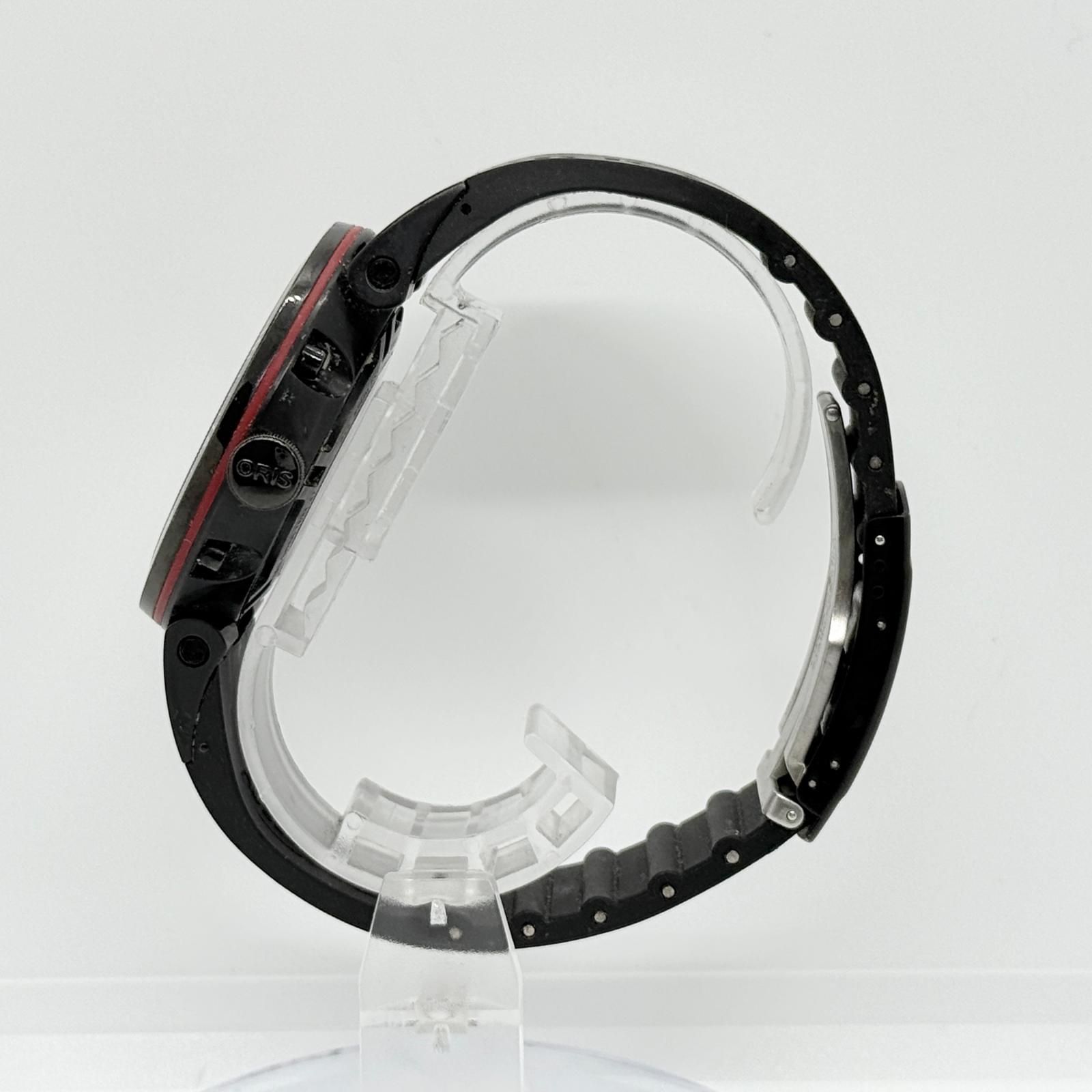 ORIS オリス F1 デイデイト ブラック AT メンズ 30-60329 7634-47 腕時計 稼働品