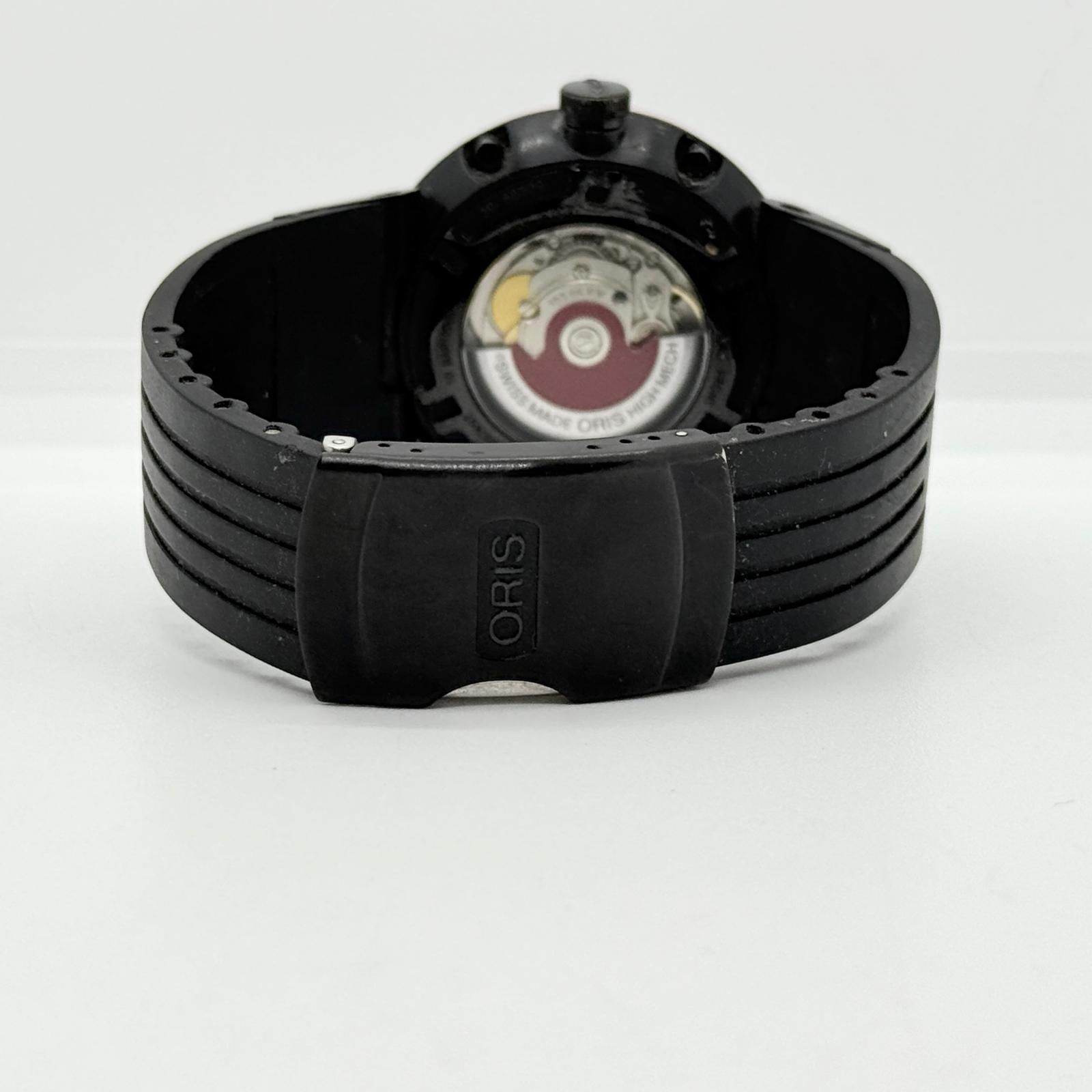 ORIS オリス F1 デイデイト ブラック AT メンズ 30-60329 7634-47 腕時計 稼働品
