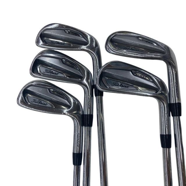 【中古】 タイトリスト Titleist T100 5S アイアンセット IR 純正特注シャフト (フレックスS) メンズ 男性用 右利き 右用 Cランク ゴルフクラブ