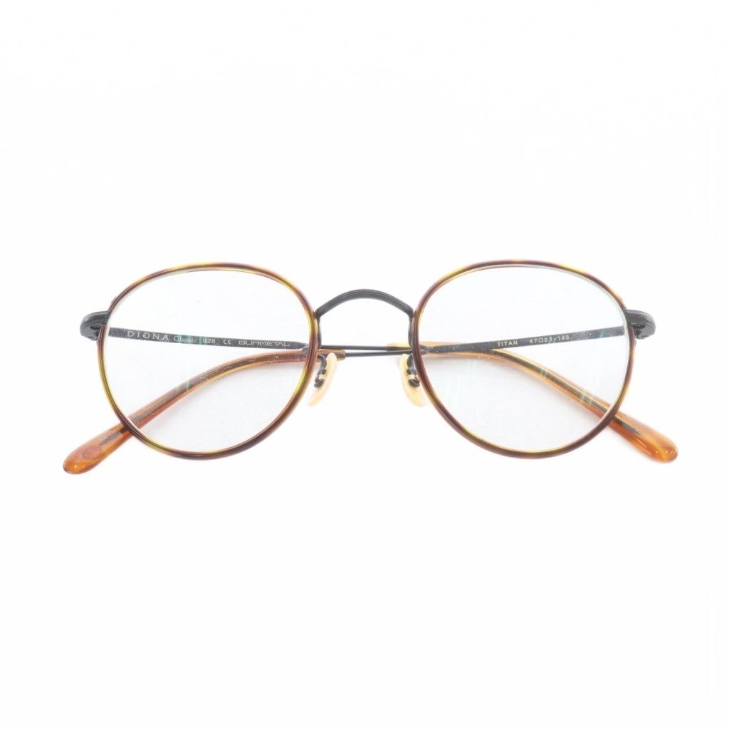 ディグナ クラシック DIGNA classic TITAN眼鏡 47□21-143 茶色