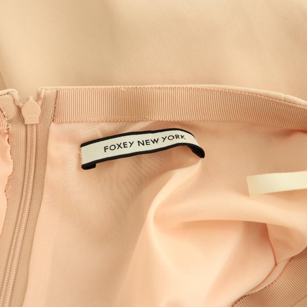 フォクシーニューヨーク FOXEY NEW YORK 24年 44221 セレステスカート フレア 膝丈 40 ピンク /HK ■OS ■SH