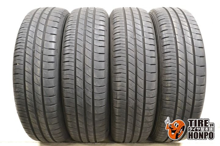【中古 夏用】 155/65R14 75H 4本セット ダンロップ ルマンV+ サマータイヤ 中古タイヤ