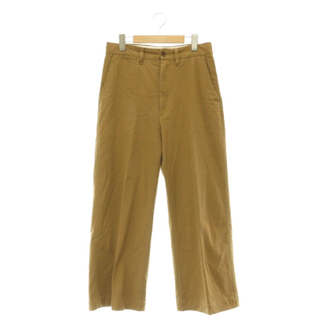 ポロ ラルフローレン POLO RALPH LAUREN チノパンツ ワイド ハイウエスト 6 キャメル /MY ■OS