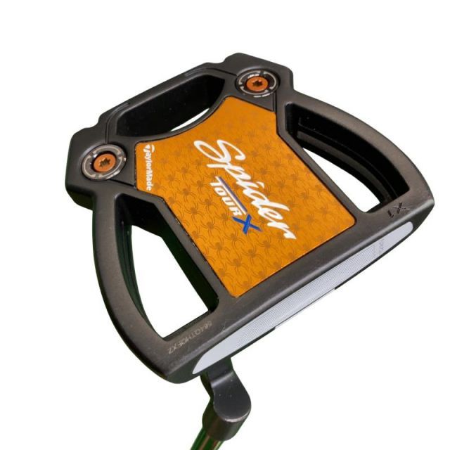 【中古】 テーラーメイド Spider TOUR X X1 BLACK 34インチ パター PT スチール (フレックスその他) メンズ 男性用 右利き 右用 Bランク ゴルフクラブ