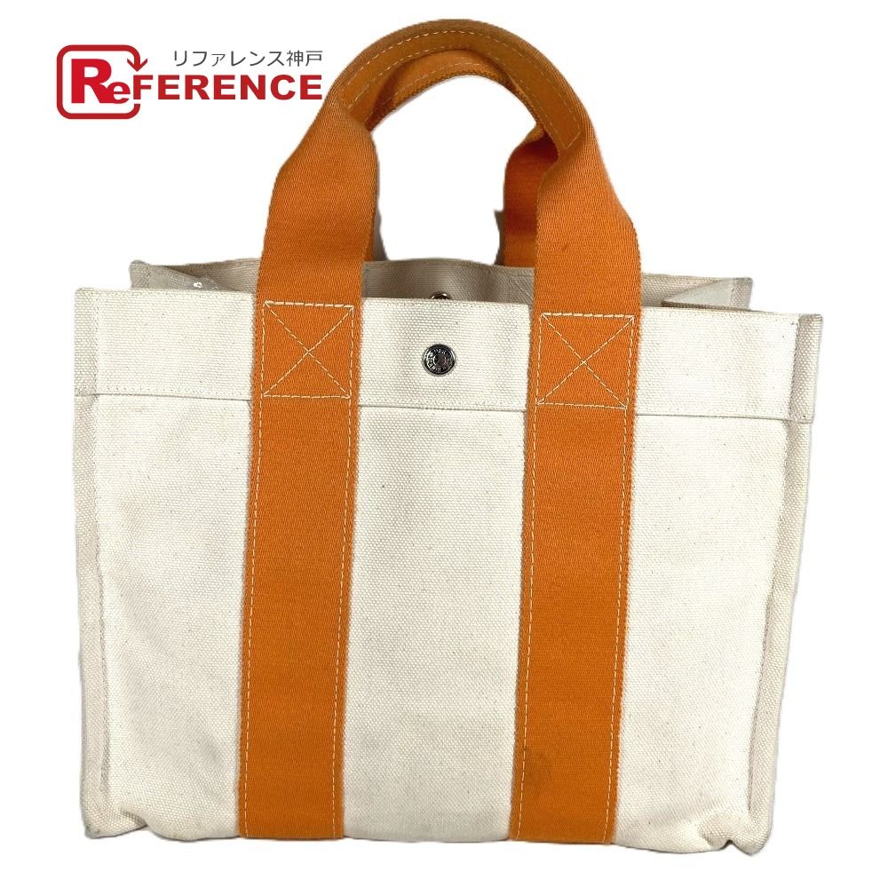 HERMES エルメス トートバッグ ボラボラPM ボラボラ PM キャンバス オレンジ