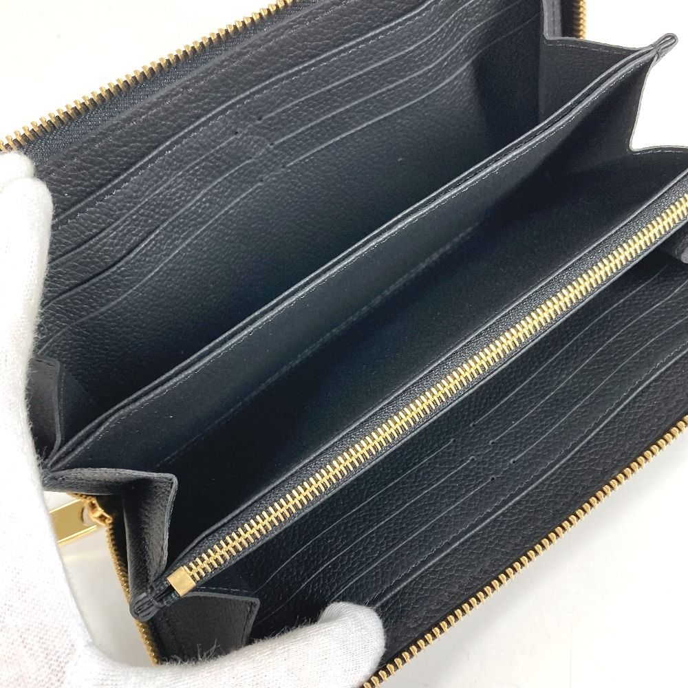 LOUIS VUITTON ルイヴィトン 長財布 ジッピーウォレット M14160 モノグラムアンプラントレザー ブラック