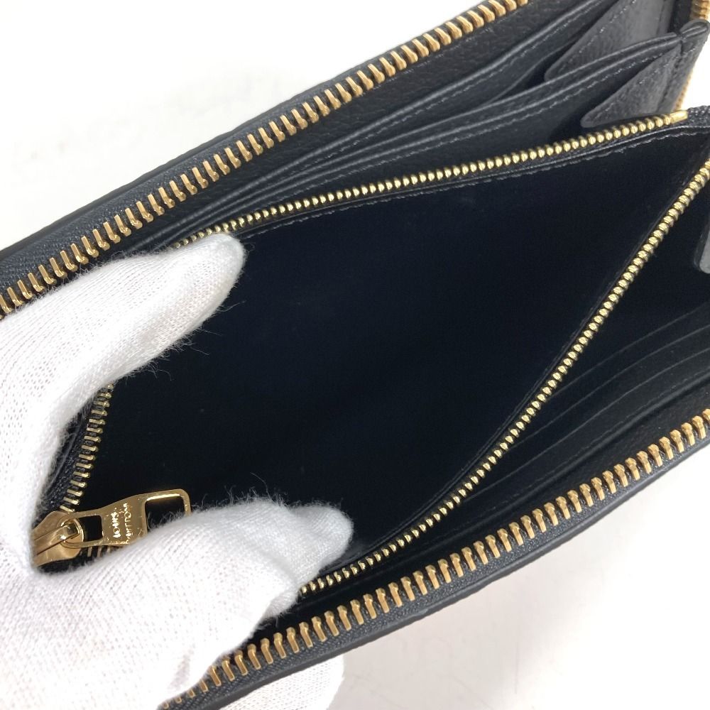 LOUIS VUITTON ルイヴィトン 長財布 ジッピーウォレット M14160 モノグラムアンプラントレザー ブラック
