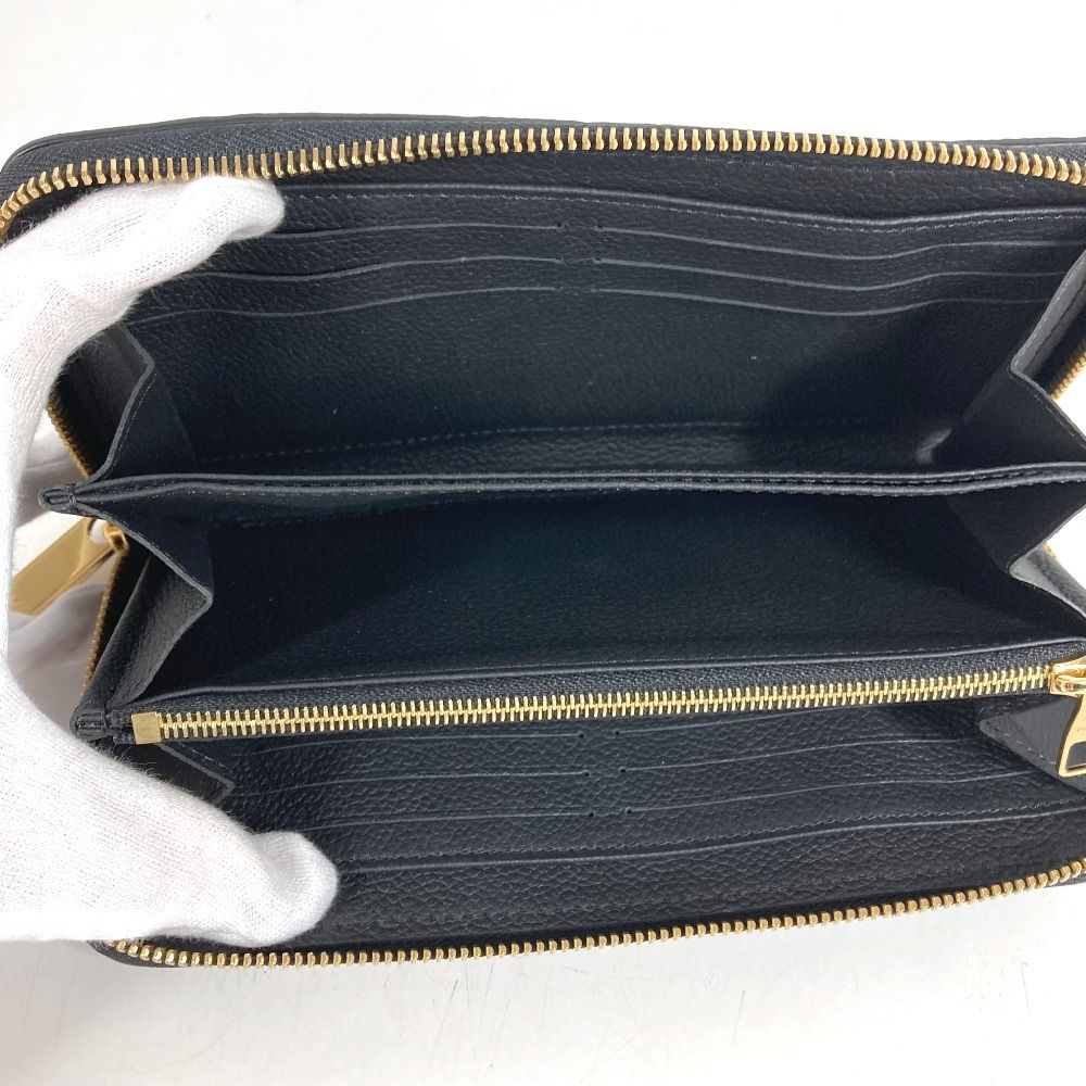 LOUIS VUITTON ルイヴィトン 長財布 ジッピーウォレット M14160 モノグラムアンプラントレザー ブラック