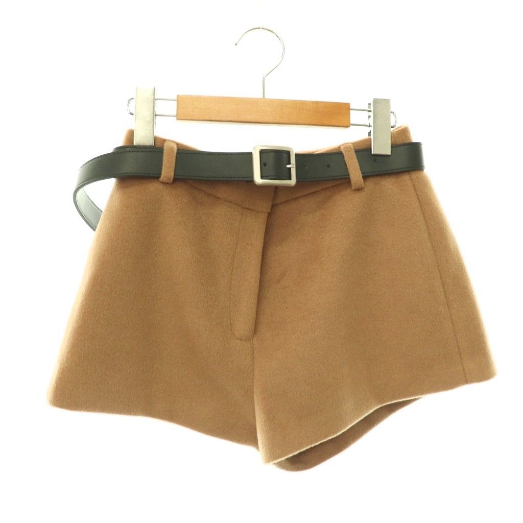 ダーリッチ Darich 25AW メルトンミドルショートパンツ ベルト付き M キャメル /HK ■OS