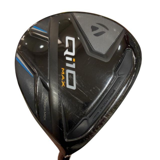 【中古】 テーラーメイド Qi10 MAX 3W フェアウェイウッド FW 純正特注シャフト (フレックスSR) メンズ 男性用 右利き 右用 Cランク ゴルフクラブ