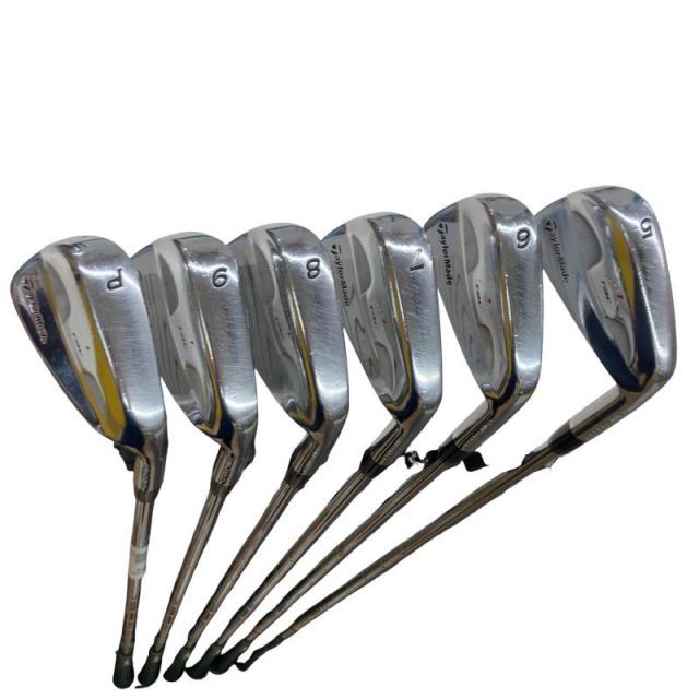 【中古】 テーラーメイド RAC FORGED 6S アイアンセット IR Dynamic Gold (フレックスS) メンズ 男性用 右利き 右用 Dランク ゴルフクラブ