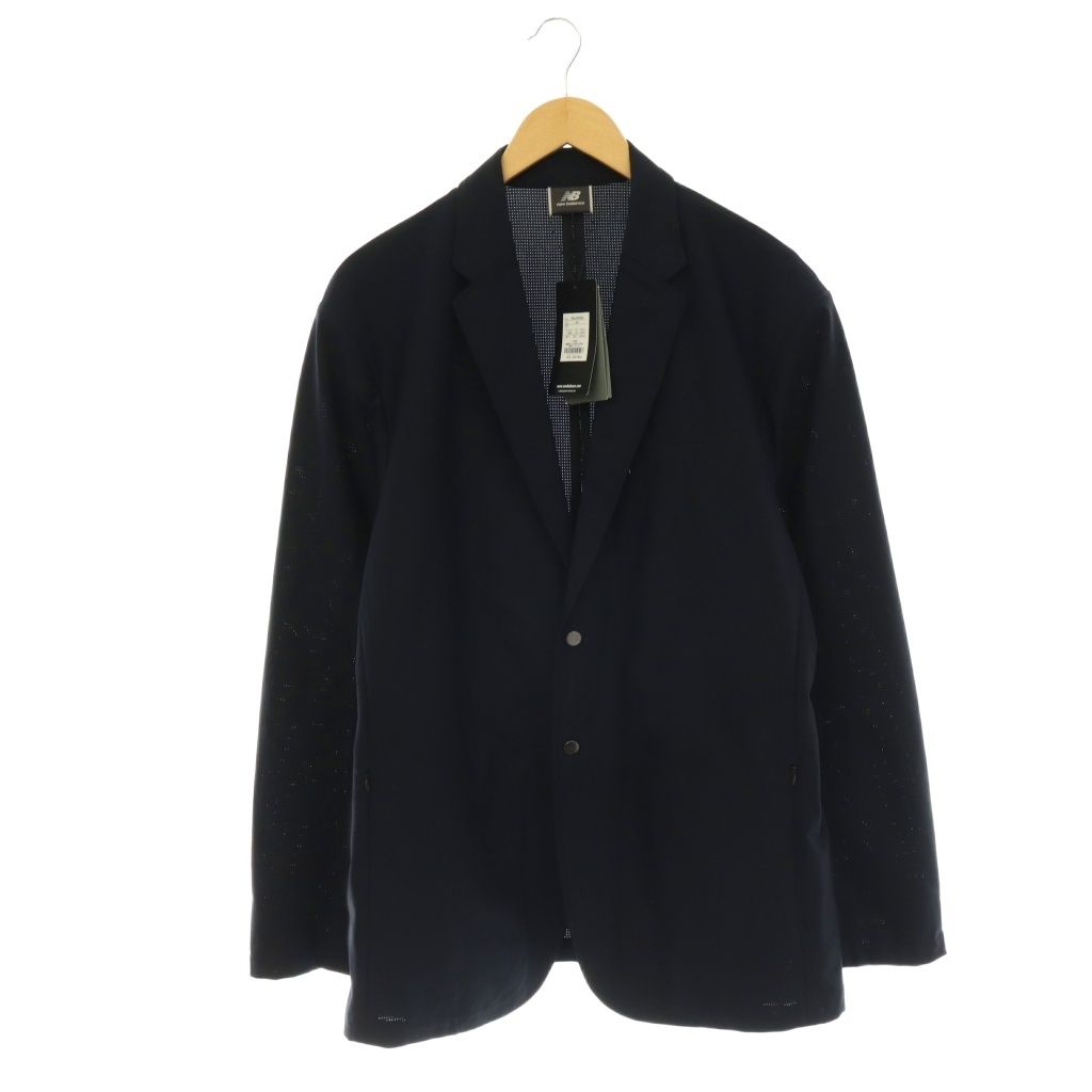 ニューバランス NEW BALANCE MET24 Single Jacket ジャケット テーラード 2XL ネイビー /HK ■OS ■AD