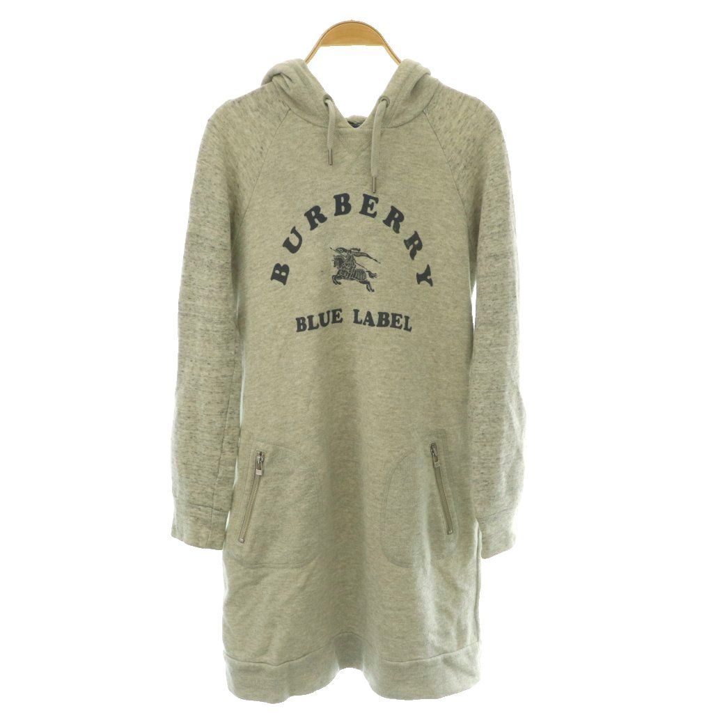 バーバリーブルーレーベル BURBERRY BLUE LABEL プリントプルオーバー