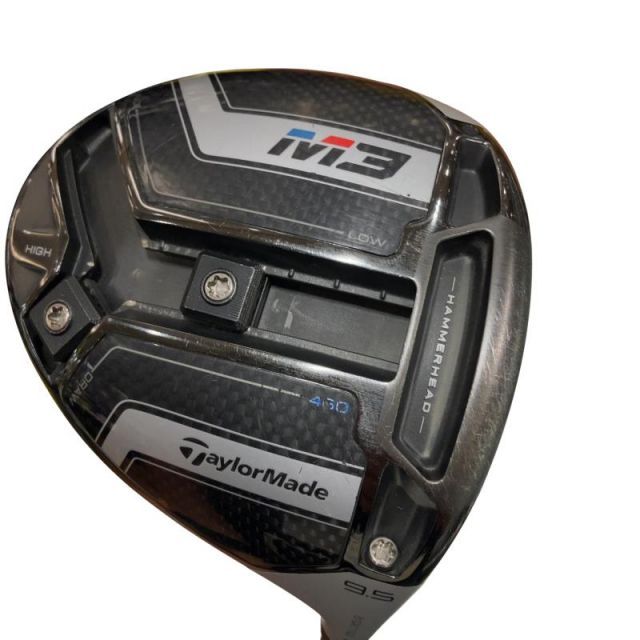 【中古】 テーラーメイド M3 460 9.5° ドライバー DR ATTAS CoooL 6 (フレックスS) メンズ 男性用 右利き 右用 Cランク ゴルフクラブ