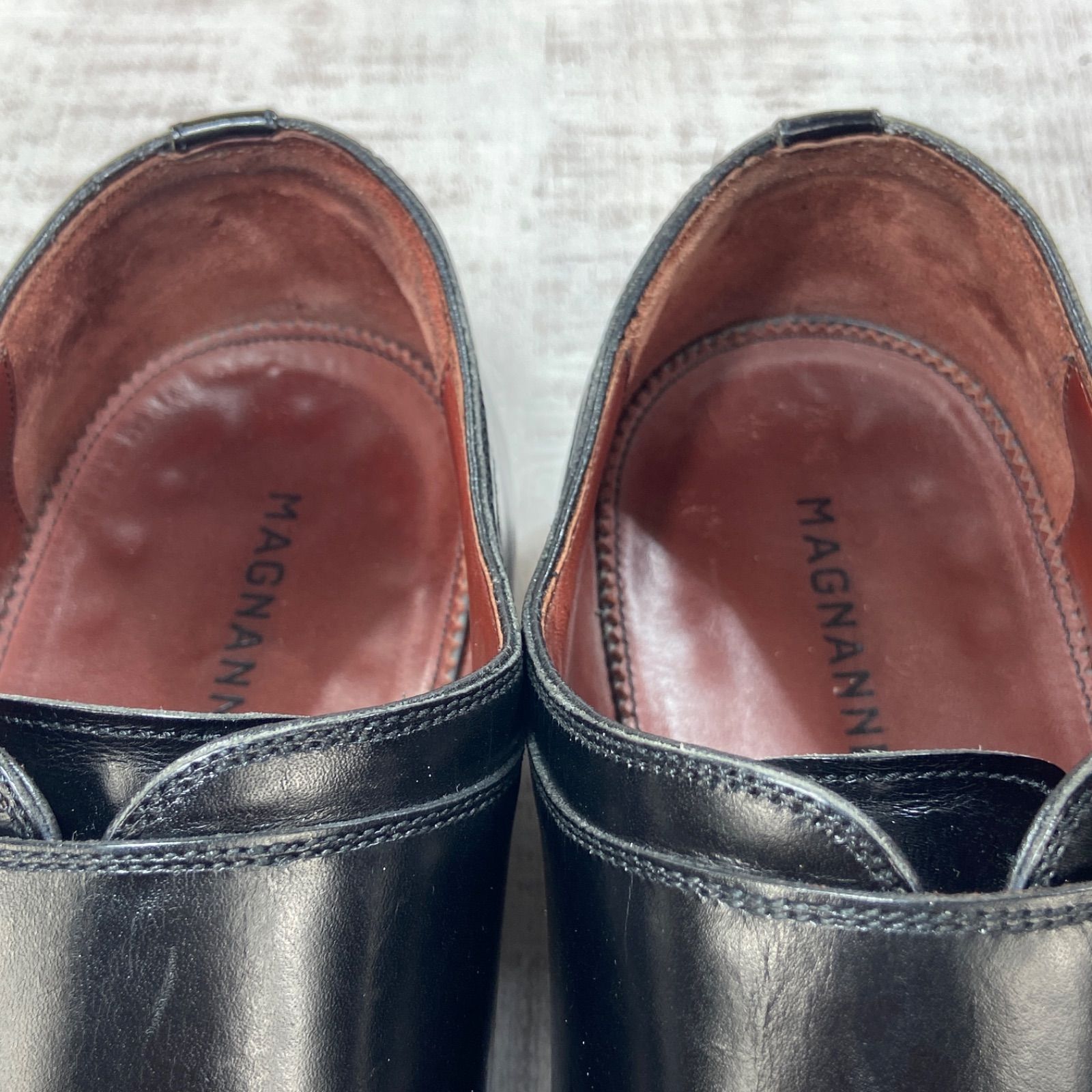 MAGNANNI マグナーニ 16580 ダブルモンクストラップ 革靴 EU40 25.0cm 