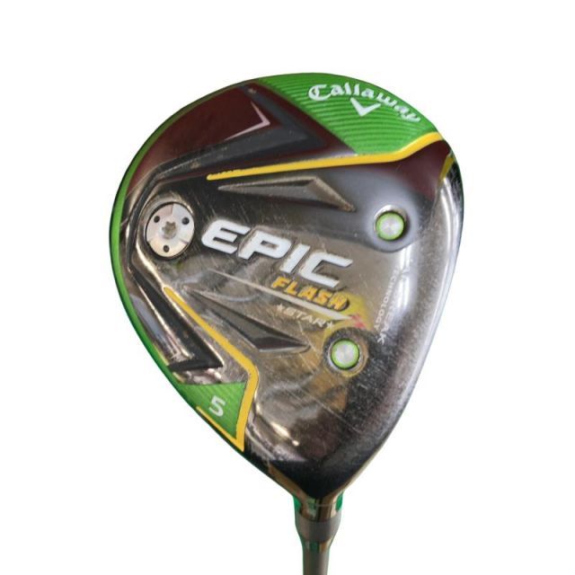【中古】 キャロウェイ EPIC FLASH STAR 5W フェアウェイウッド FW Speeder EVOLUTION for CW(フェアウェイ) (フレックスR) メンズ 男性用 右利き 右用 Cランク ゴルフクラブ