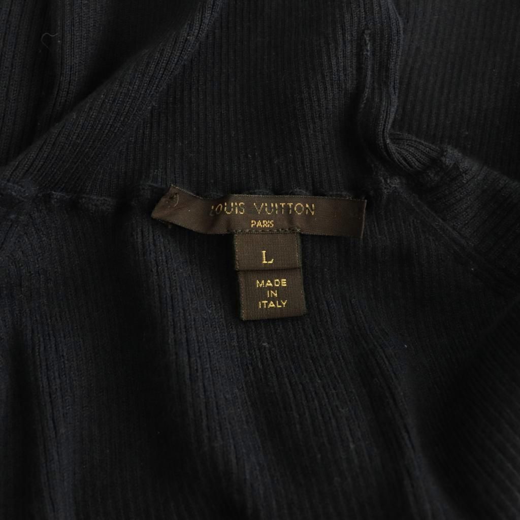 ルイヴィトン LOUIS VUITTON タートルネック ニット セーター プルオーバー ウール L ネイビー /CX ■OS ルイヴィトン LOUIS VUITTON タートルネック ニット セーター プルオーバー ウール L ネイビー /CX ■OS