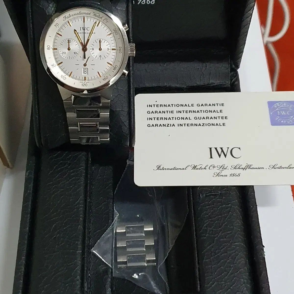 ブランド時計 IWC 正規品 時計 フルセット (年式古いです)
