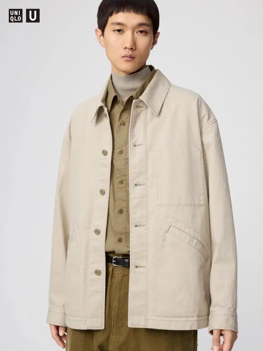 UNIQLO オーバーサイズ COLOR デニムジャケット (L) 新品