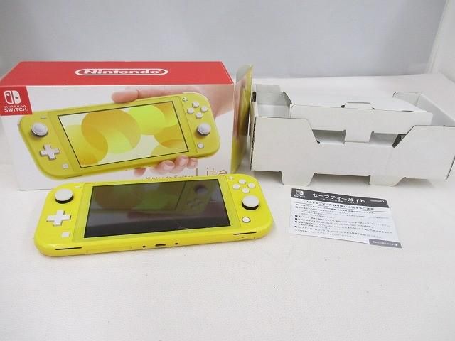 中古品 ゲーム Nintendo switch ニンテンドースイッチLite 本体 HDH-001 イエロー 動作品 箱付き 14,210円