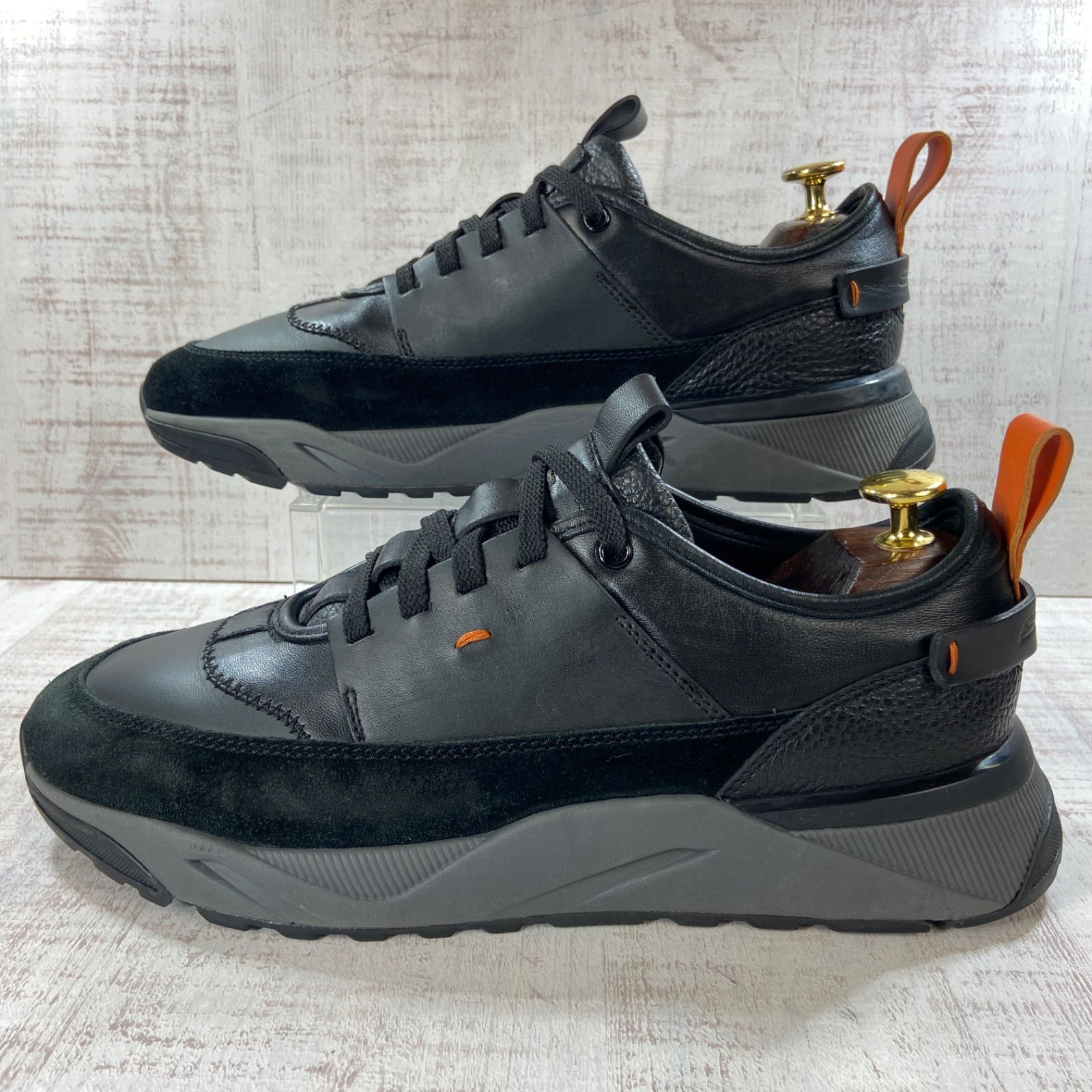 SANTONI サントーニ モダンスニーカー レザー 7 26.0cm メンズ