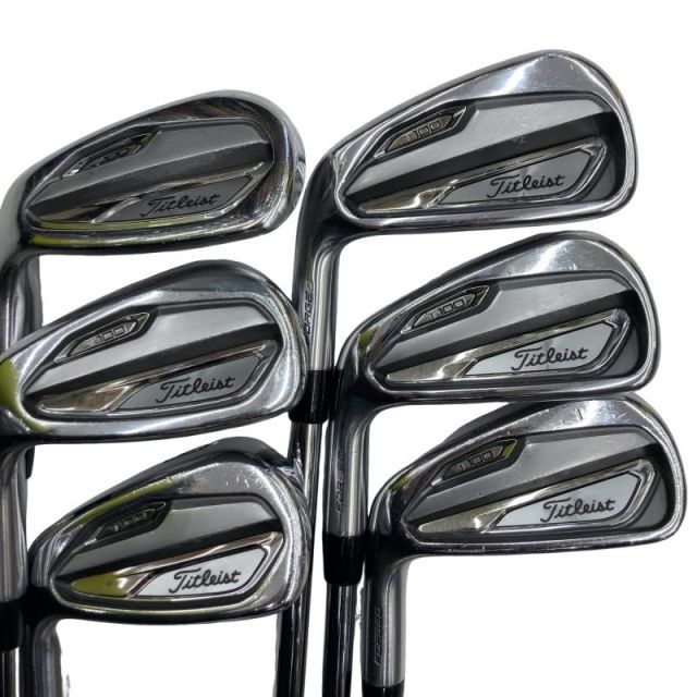【中古】 タイトリスト Titleist T100 6S レフティ アイアンセット IR NS PRO MODUS3 TOUR105 (フレックスS) メンズ 男性用 左利き レフティ 左用 Cランク ゴルフクラブ