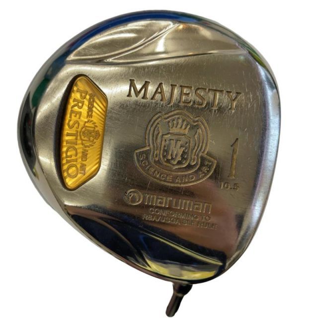 【中古】 マジェスティゴルフ(旧マルマン) MAJESTY PRESTIGIO(2007) 10.5° (高反発モデル) ドライバー DR MAJESTY PRESTIGIO (フレックスR) メンズ 男性用 右利き 右用 Cランク ゴルフクラブ