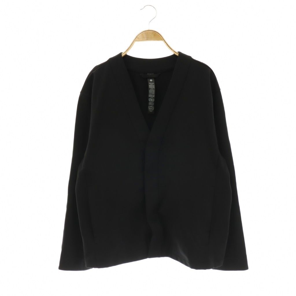 ルルレモン lululemon Warpstreme Relaxed-Fit Cardigan カーディガン 長袖 Vネック S ブラック LM3GJZS /DO ■OS ■SH