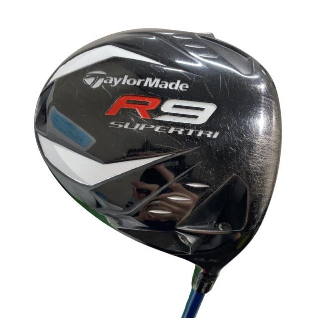 【中古】 テーラーメイド R9 SUPER TRI 9.5° ドライバー DR 純正特注シャフト (フレックスS) メンズ 男性用 右利き 右用 Cランク ゴルフクラブ