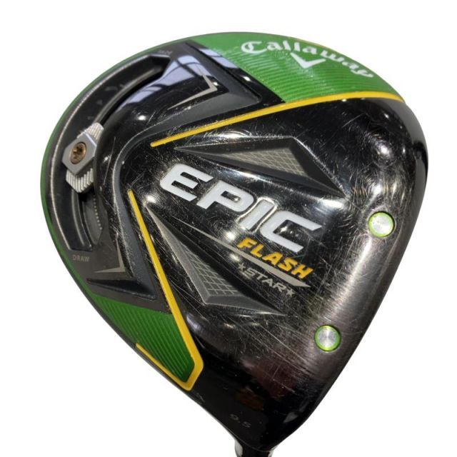 【中古】 キャロウェイ EPIC FLASH STAR 9.5° ドライバー DR Speeder EVOLUTION for CW(ドライバー) (フレックスSR) メンズ 男性用 右利き 右用 Cランク ゴルフクラブ