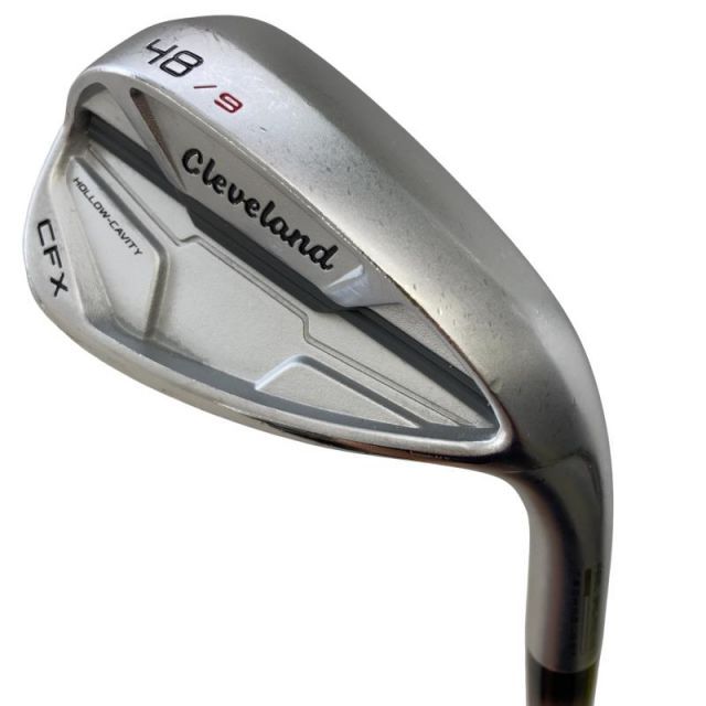 【中古】 クリーブランド Cleveland CFX 48°/09° ウェッジ WG 純正特注シャフト (フレックスS) メンズ 男性用 右利き 右用 Cランク ゴルフクラブ