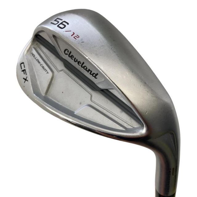 【中古】 クリーブランド Cleveland CFX 56°/12° ウェッジ WG 純正特注シャフト (フレックスS) メンズ 男性用 右利き 右用 Cランク ゴルフクラブ