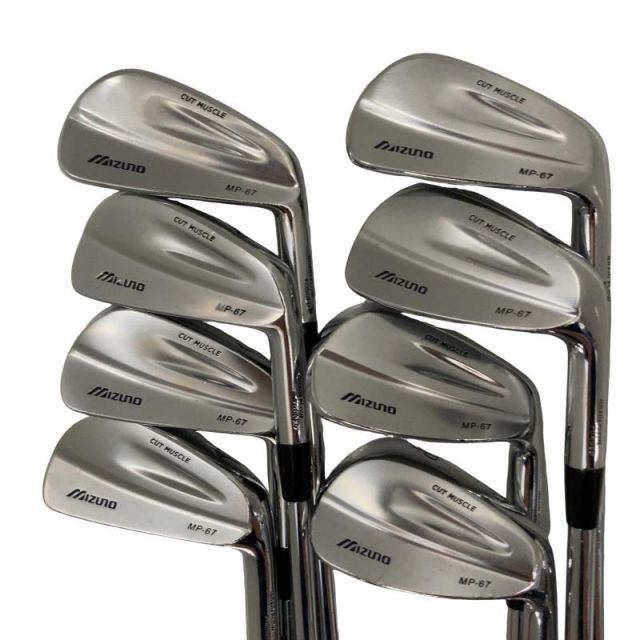 【中古】 ミズノ MP-67 8S アイアンセット IR Dynamic Gold (フレックスX) メンズ 男性用 右利き 右用 Dランク ゴルフクラブ