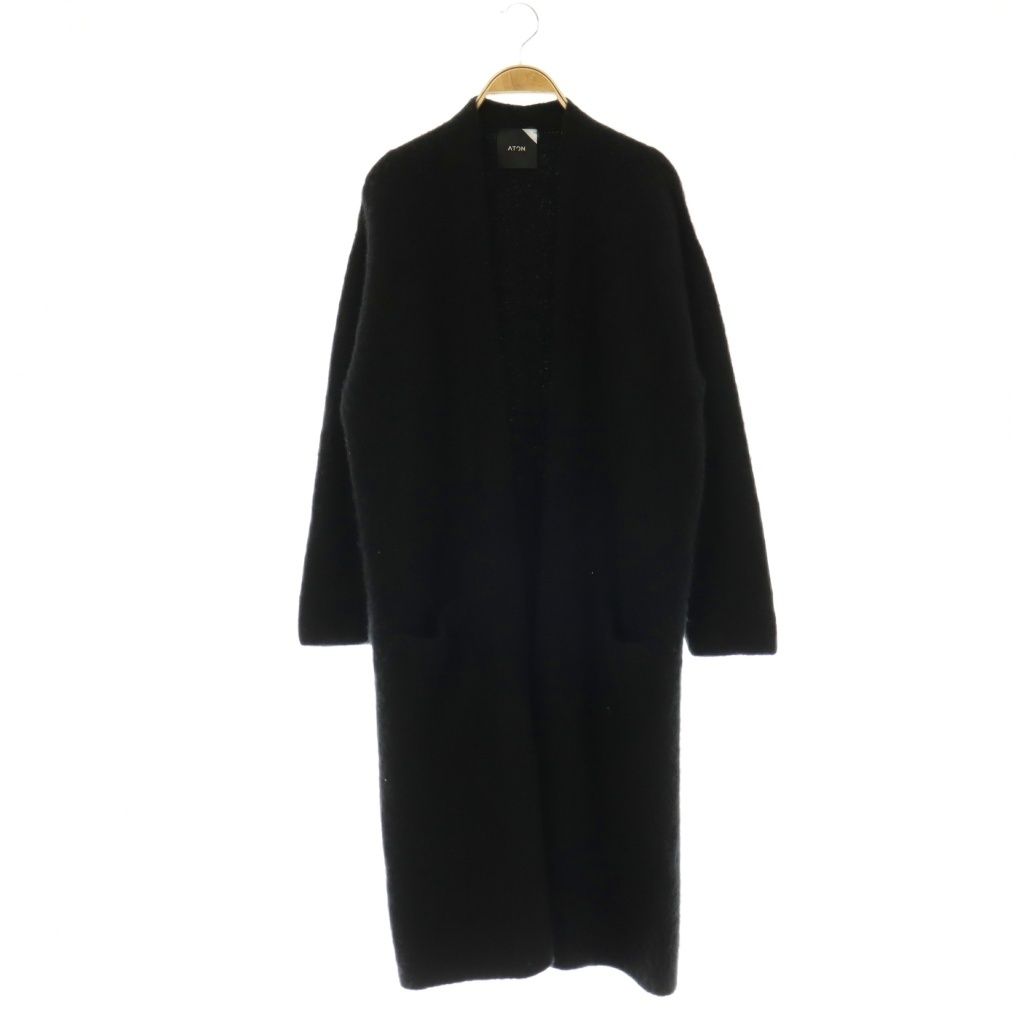 DEUXIEME CLASSE - (しょう)ATON ファーカシミヤロングカーディガン エイトン ATON ファーカシミヤロングカーディガン ニット 長袖 2