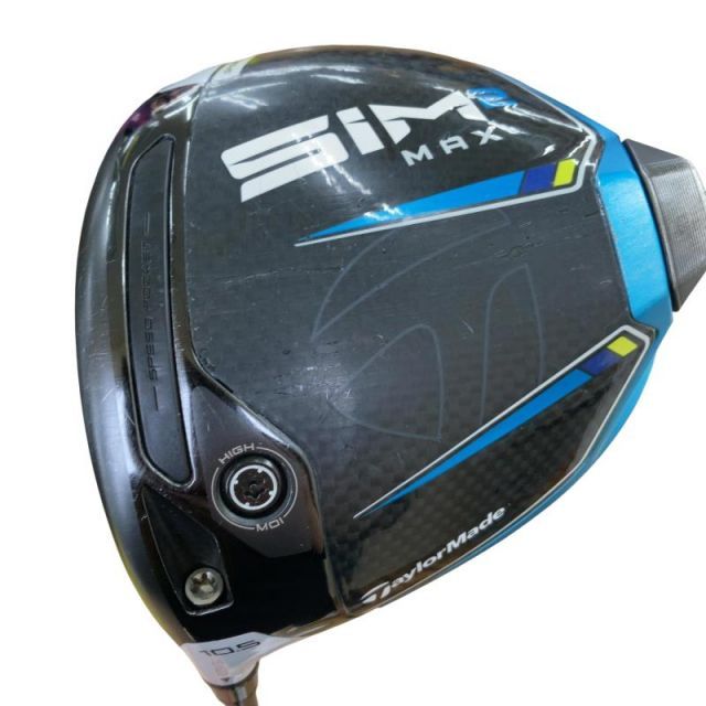 【中古】 テーラーメイド SIM2 MAX 10.5° レフティ ドライバー DR TENSEI BLUE TM50(SIM2 DR) (フレックスSR) メンズ 男性用 左利き レフティ 左用 Cランク ゴルフクラブ