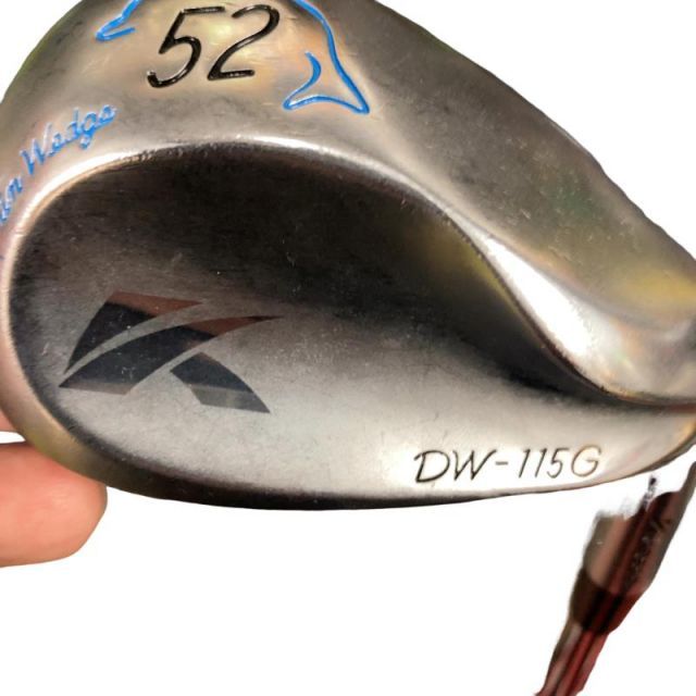 【中古】 キャスコ Dolphin Wedge DW-115G 52° ウェッジ WG Dynamic Gold (フレックスS) メンズ 男性用 右利き 右用 Cランク ゴルフクラブ