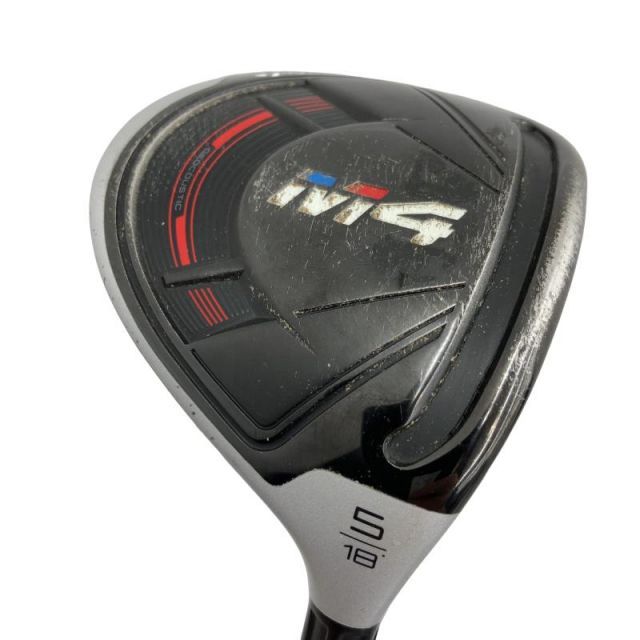 【中古】 テーラーメイド M4 5W フェアウェイウッド FW Tour AD IZ-6 (フレックスS) メンズ 男性用 右利き 右用 Cランク ゴルフクラブ