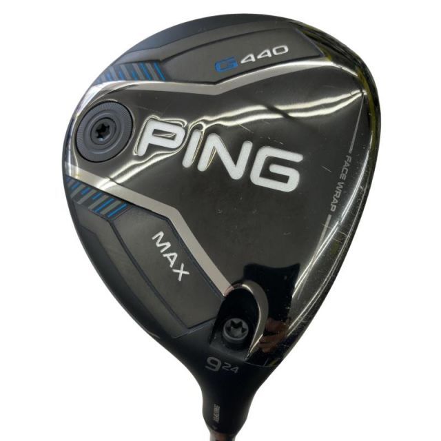 【中古】 ピン G440 MAX 9W フェアウェイウッド FW PING TOUR 2.0 BLACK 75(FW) (フレックスX) メンズ 男性用 右利き 右用 Cランク ゴルフクラブ