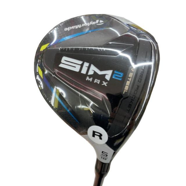 【中古】 テーラーメイド SIM2 MAX 5W フェアウェイウッド FW TENSEI BLUE TM50(SIM2 FW) (フレックスR) メンズ 男性用 右利き 右用 Nランク ゴルフクラブ