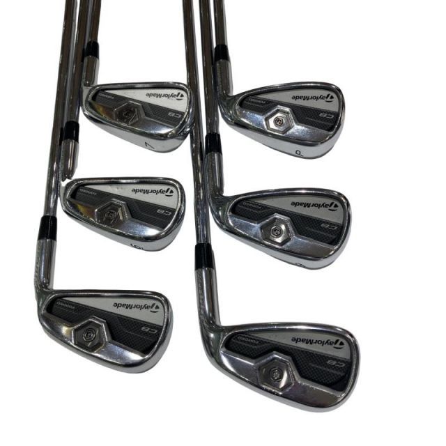 【中古】 テーラーメイド TOUR PREFERRED CB 6S アイアンセット IR 純正特注シャフト (フレックスR) メンズ 男性用 右利き 右用 Cランク ゴルフクラブ