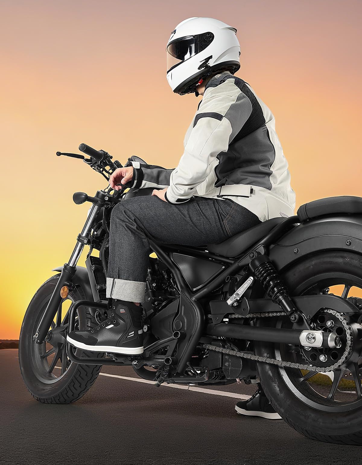 [KEMIMOTO] バイク シューズ メンズ ライディングシューズ バイク 新品 [KEMIMOTO] バイク シューズ メンズ ライディングシューズ